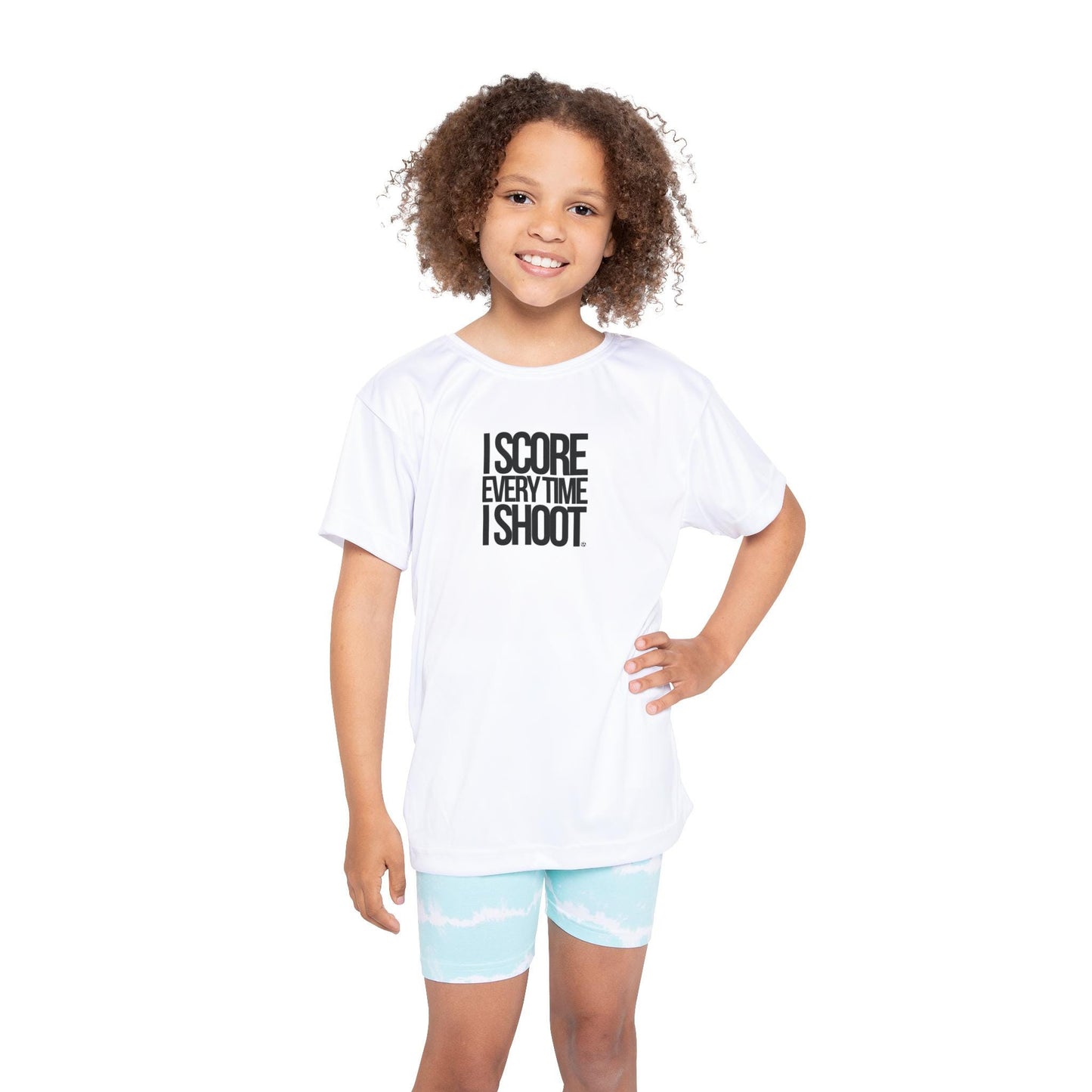 Kids Sports Jersey - I Score Every Time I Shoot