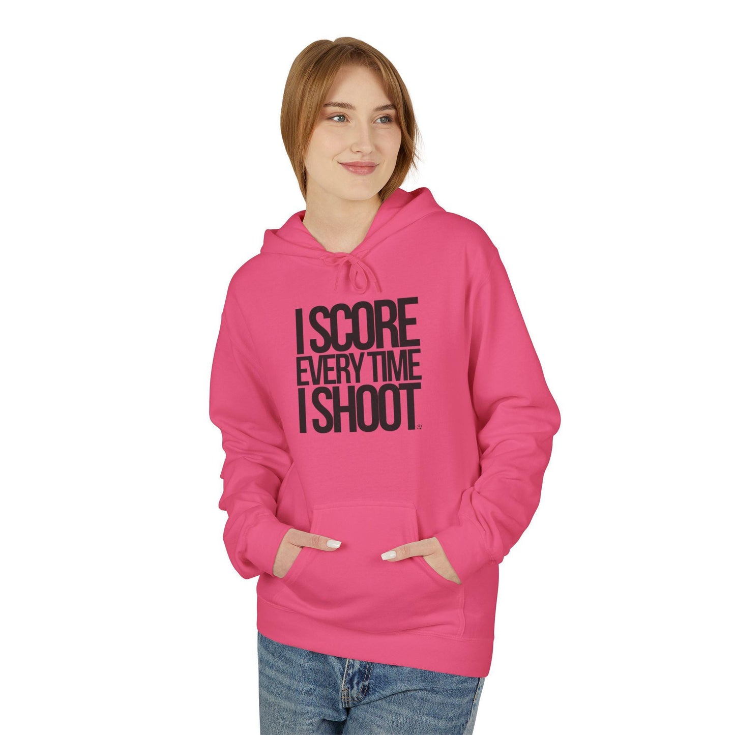 ADULT Unisex Fleece Casual comfort I score every time I shoot