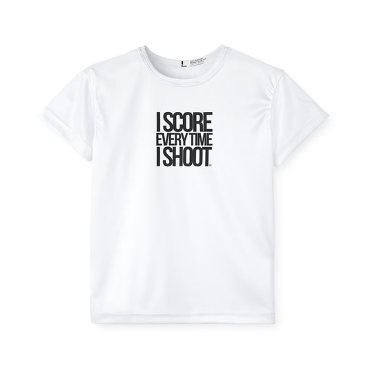 Kids Sports Jersey - I Score Every Time I Shoot